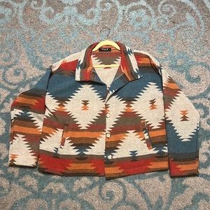 Women’s western Aztec patten jaket